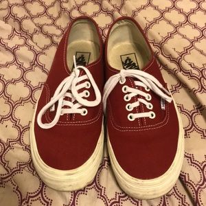 Red Vans